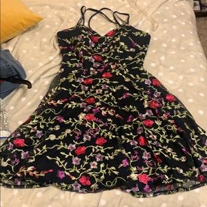 Dillards cross back dress